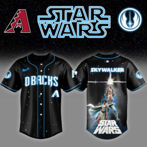 Arizona Diamondbacks x Stars Wars Luke Skywalker Game Night Baseball Jersey Editions Limited