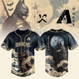 Arizona Diamondbacks x Batman Night Limited Edition Jersey