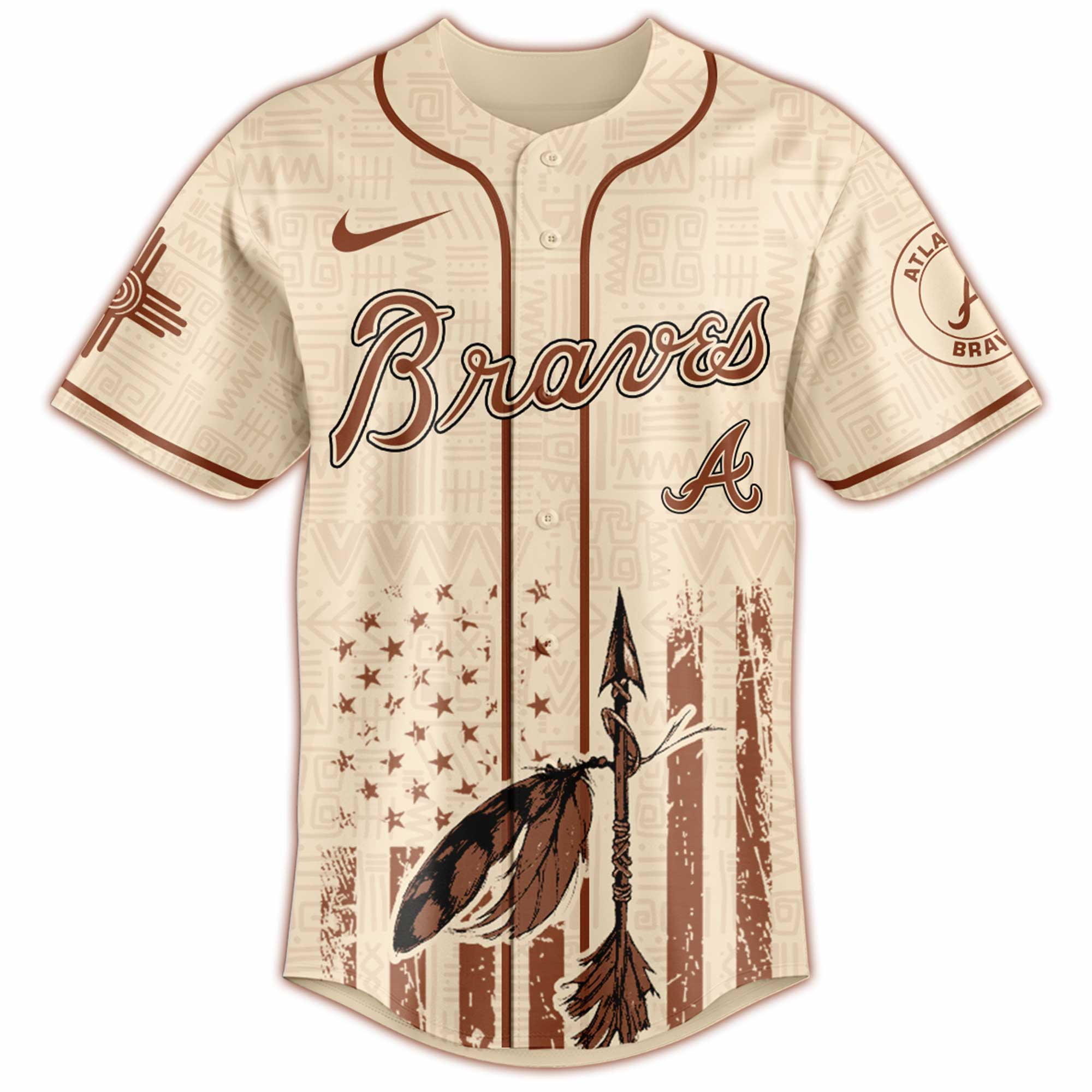 Atlanta Braves Native American Heritage Jersey