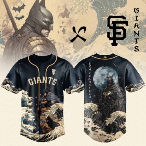 San Francisco Giants x Batman Night Limited Edition Jersey