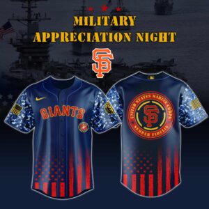 San Francisco Giants MLB x Air Force Military Appreciation Night Jersey V3