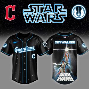 Cleveland Guardians x Stars Wars Luke Skywalker Game Night Baseball Jersey Editions Limited