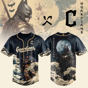 Cleveland Guardians x Batman Night Limited Edition Jersey
