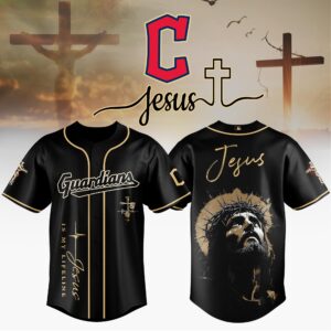 Cleveland Guardians x Jesus Baseball Jersey