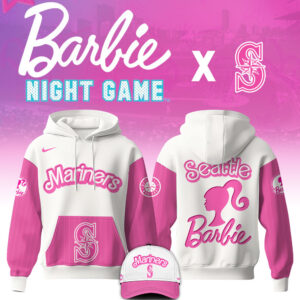 Seattle Mariners MLB x Barbie Night Game Limited Edition Hoodie
