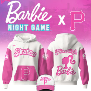 Pittsburgh Pirates MLB x Barbie Night Game Limited Edition Hoodie
