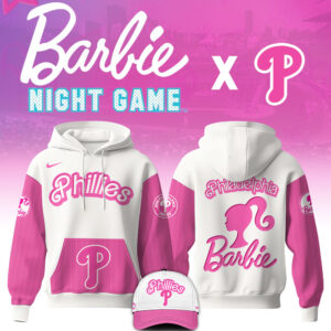 Philadelphia Phillies MLB x Barbie Night Game Limited Edition Hoodie