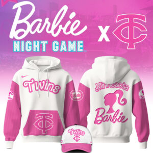Minnesota Twins MLB x Barbie Night Game Limited Edition Hoodie