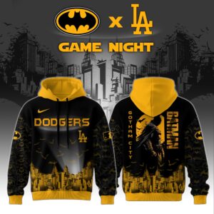 Los Angeles Dodgers x DC Batman Game Night Special Edition Hoodie