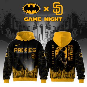 San Diego Padres x DC Batman Game Night Special Edition Hoodie