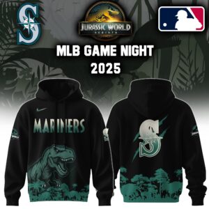 Seattle Mariners x Jurassic World Colab Editons Limited Hoodie