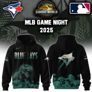 Toronto Blue Jays x Jurassic World Colab Editons Limited Hoodie