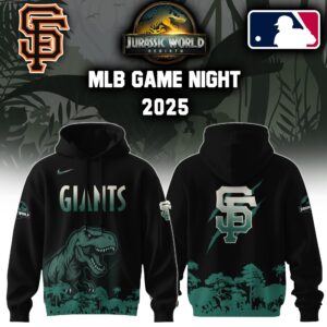San Francisco Giants x Jurassic World Colab Editons Limited Hoodie