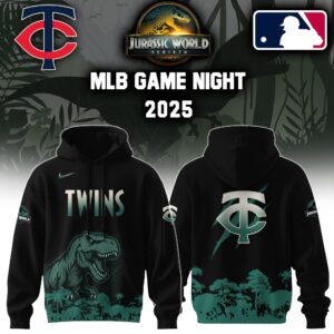 Minnesota Twins x Jurassic World Colab Editons Limited Hoodie