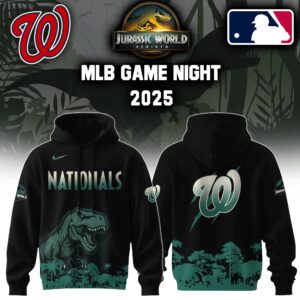 Washington Nationals x Jurassic World Colab Editons Limited Hoodie