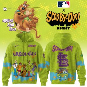 St.Louis Cardinals MLB x Scooby Doo Hoodie Editions Limited