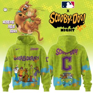Cleveland Guardians MLB x Scooby Doo Hoodie Editions Limited