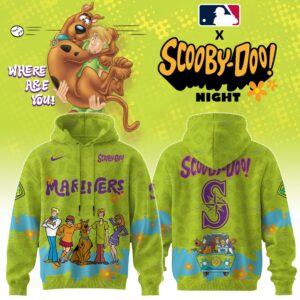 Seattle Mariners MLB x Scooby Doo Hoodie Editions Limited