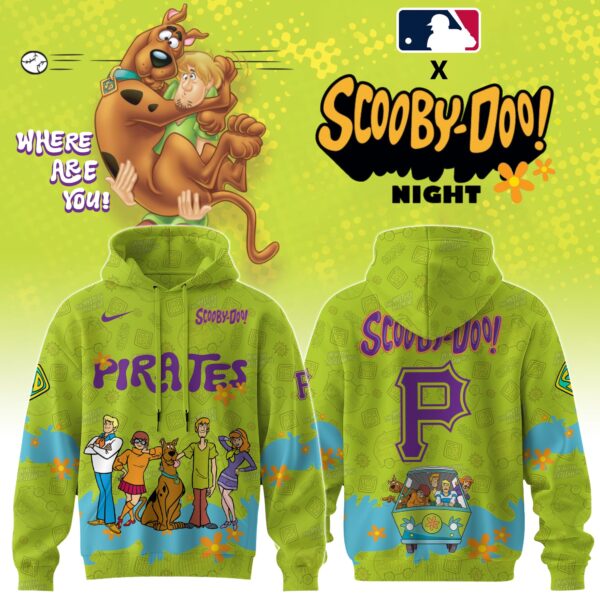 Pittsburgh Pirates MLB x Scooby Doo Hoodie Editions Limited