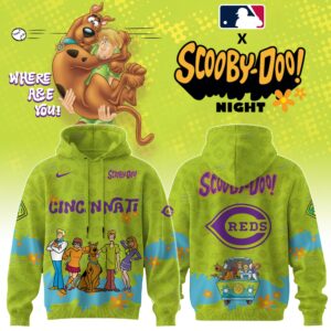 Cincinnati Reds MLB x Scooby Doo Hoodie Editions Limited