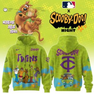 Minnesota Twins MLB x Scooby Doo Hoodie Editions Limited
