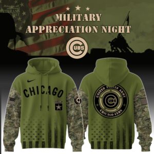 Chicago Cubs MLB x Air Force Military Appreciation Night Hoodie Editions Limited