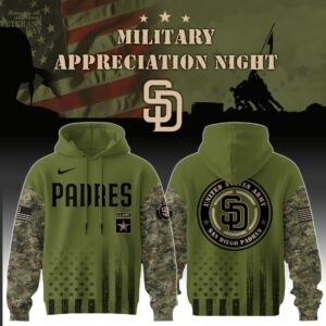 San Diego Padres MLB x Marine Corps Military Appreciation Night Hoodie