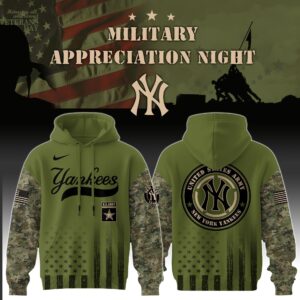 New York Yankees MLB x Air Force Military Appreciation Night Hoodie Editions Limited