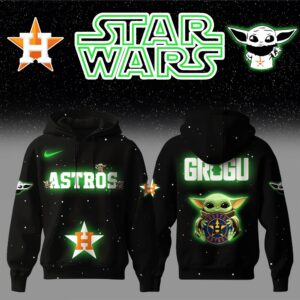 Houston Astros x Stars Wars Baby Yoda Game Night Hoodie Editions Limited