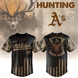 Oakland Athletics MLB x Deer Hunting Jersey Limited Edition