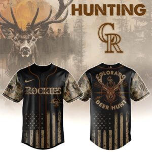 Colorado Rockies MLB x Deer Hunting Jersey Limited Edition