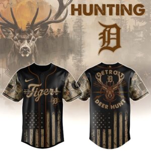 Detroit Tigers MLB x Deer Hunting Jersey Limited Edition