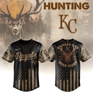 Kansas City Royals MLB x Deer Hunting Jersey Limited Edition