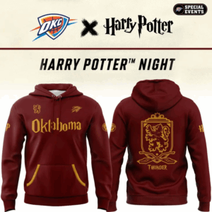 Oklahoma City Thunder x Harry Potter Hoodie