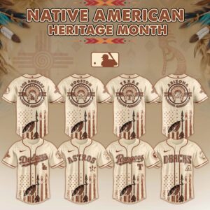 Native American Heritage Month MLB Collaboration Jersey