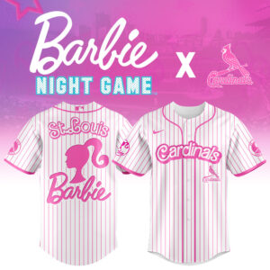 St.Louis Cardinals MLB x Barbie Night Game Limited Edition Jersey