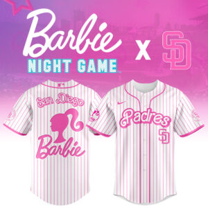 San Diego Padres MLB x Barbie Night Game Limited Edition Jersey