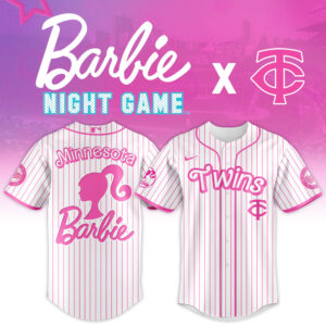 Minnesota Twins MLB x Barbie Night Game Limited Edition Jersey