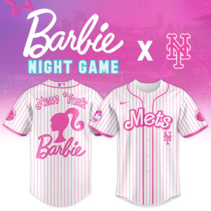 New York Mets MLB x Barbie Night Game Limited Edition Jersey