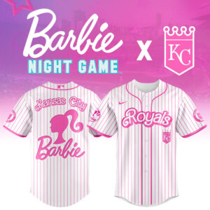 Kansas City Royals MLB x Barbie Night Game Limited Edition Jersey