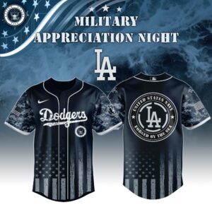Los Angeles Dodgers x MLB x Army Military Appreciation Night Jersey V2