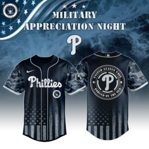 Philadelphia Phillies MLB x Army Military Appreciation Night Jersey V1