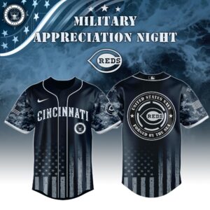 Cincinnati Reds x MLB x Army Military Appreciation Night Jersey V1