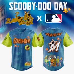 Miami Marlins MLB x Scooby Doo Jersey V2 Editions Limited