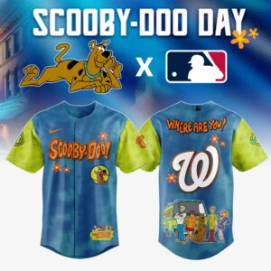 Washington Nationals MLB x Scooby Doo Jersey Editions Limited V2