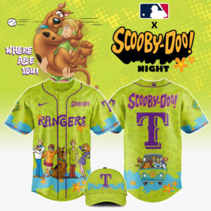 Texas Rangers MLB x Scooby Doo Jersey Editions Limited