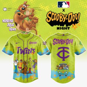 Minnesota Twins MLB x Scooby Doo Jersey Editions Limited