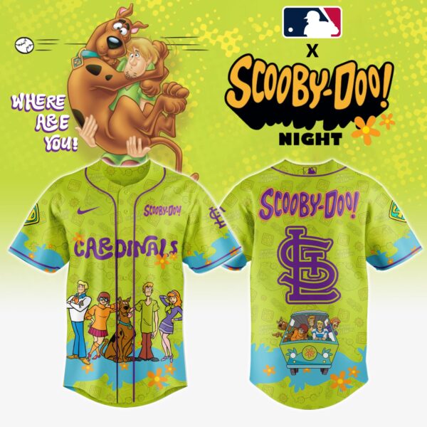 St.Louis Cardinals MLB x Scooby Doo Jersey Editions Limited