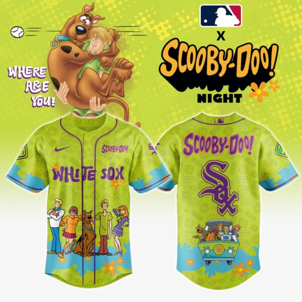 Chicago White Sox MLB x Scooby Doo Jersey Editions Limited
