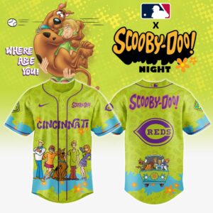 Cincinnati Reds MLB x Scooby Doo Jersey Editions Limited